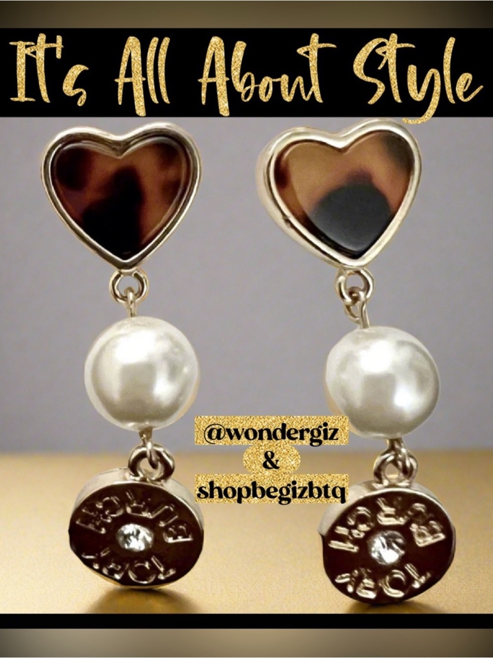 🔥🔥Authentic Designer Earrings At Awesome Prices To Buy Now & Save Price Firm - Picture 3 of 10